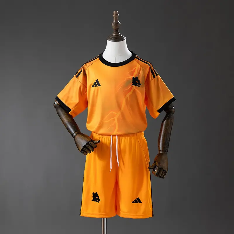 Roma 25/26 Away Kids Kit Jersey Size 16-28