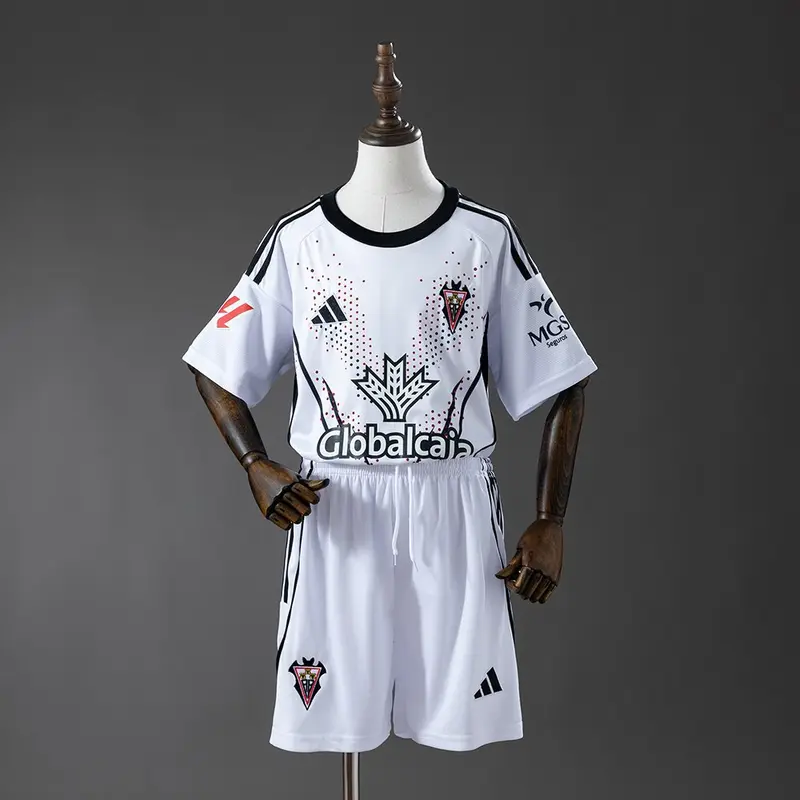 Albacete 25/26 Home Kids Kit Jersey Size 16-28