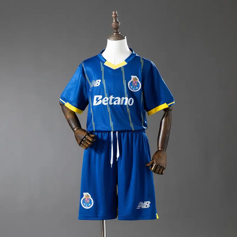 Porto 25/26 Fourth Away Kids Kit Jersey Size 16-28