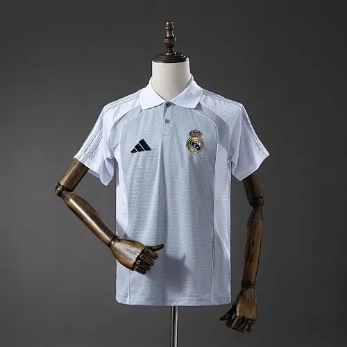 POLO Real Madrid 25/26 - Gris y Blanco S-XXL6