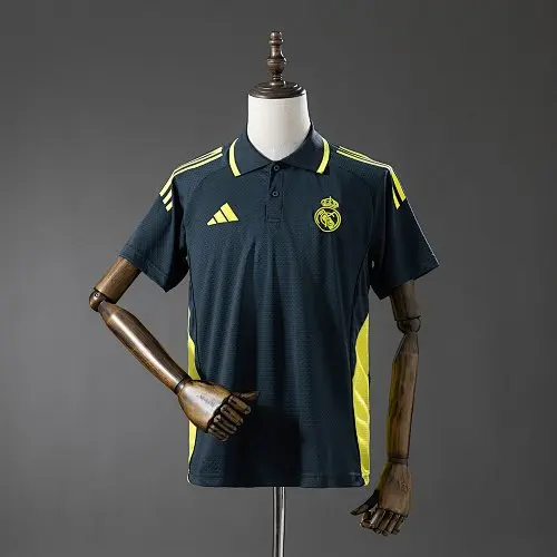 POLO Real Madrid 25/26 - Gris oscuro y amarillo S-XXL6