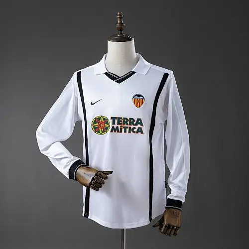 Camiseta Valencia 00/01 Retro Manga Larga S-XXL8