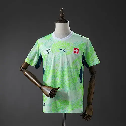 Camiseta Suiza 2026 Segunda Equipación S-4XL9