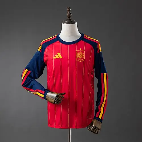 Camiseta España 2026 Local Manga Larga S-4XL7