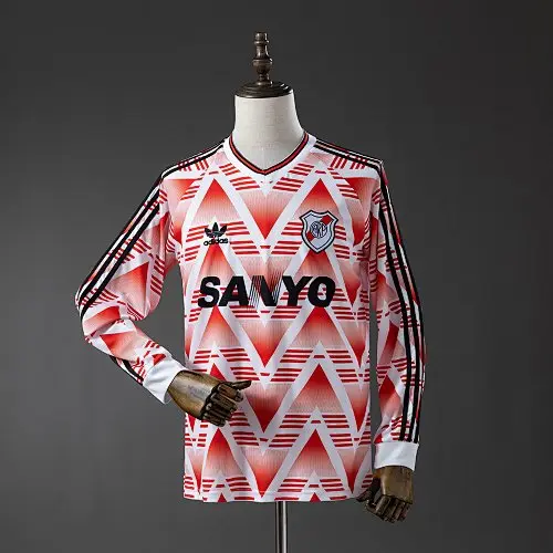 Camiseta Retro River Plate 92/93 Segunda Equipación Manga Larga S-XXL7