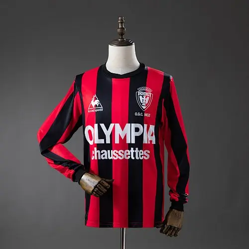 Camiseta retro manga larga OGC Nice 77/78 Local S-XXL7