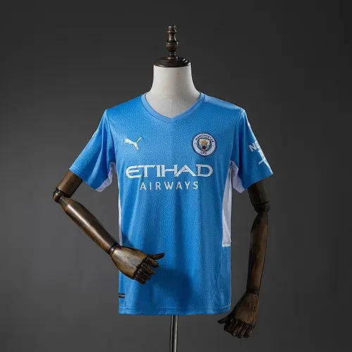 Camiseta Retro Manchester City 21/22 Local S-XXL9