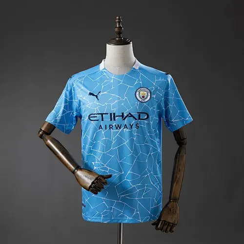 Camiseta Retro Manchester City 20/21 Local S-XXL9