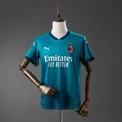 Camiseta Retro Tercera Visitante AC Milan 20/21 S-XXL9
