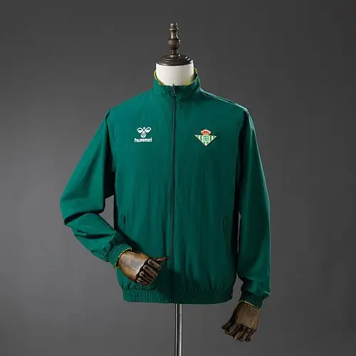 Chaqueta cortavientos reversible del Real Betis - Verde y Amarillo S-XXL10