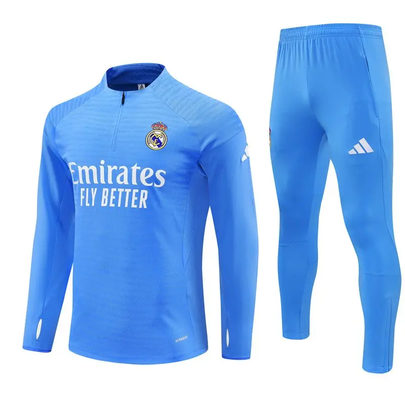 2526 Real Madrid Light Blue [Versión del jugador] AD está en los puños izquierdo y derecho 20