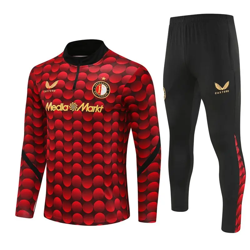 2526 Feyenoord Rojo Negro [Estilo camuflaje] 18