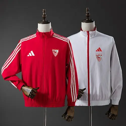 Chaqueta cortavientos reversible del Athletic de Bilbao - Rojo y blanco S-XXL11
