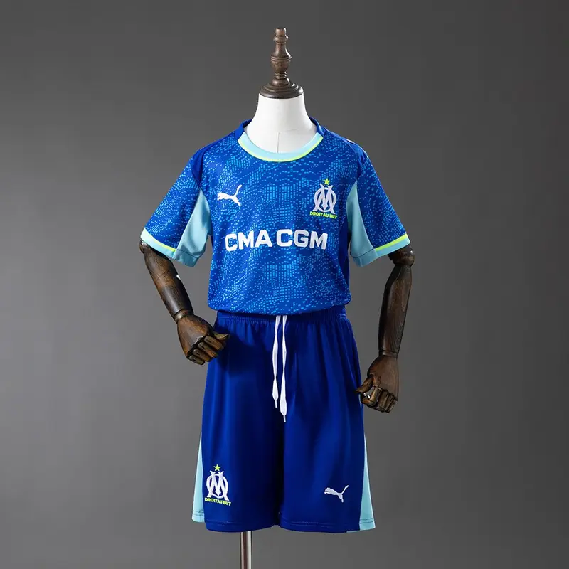 Marseille 25/26 Third Away Kids Kit Jersey SIZE 16-28