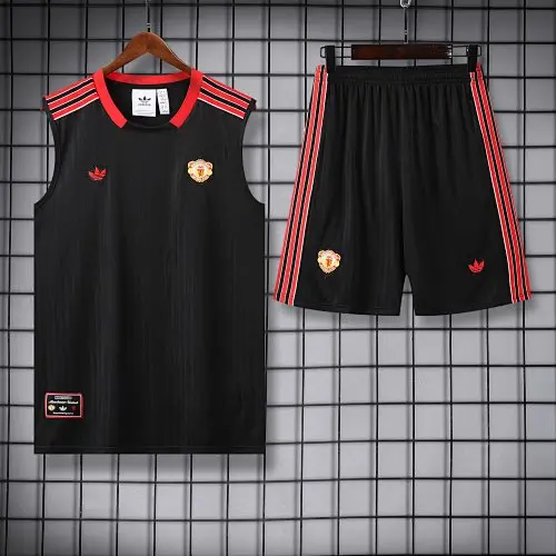 25-26 Conjunto de entrenamiento retro del Manchester United (tallas; s, m, L, xL, xxL22
