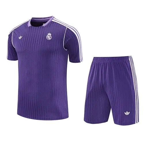 2526 Mono de entrenamiento Retro Real Madrid de manga corta (talla; s, m, L, xL, xxL) 16