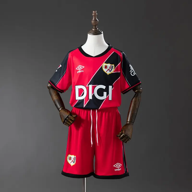 Rayo Vallecano 25/26 Away Game Kids Size: 16-28